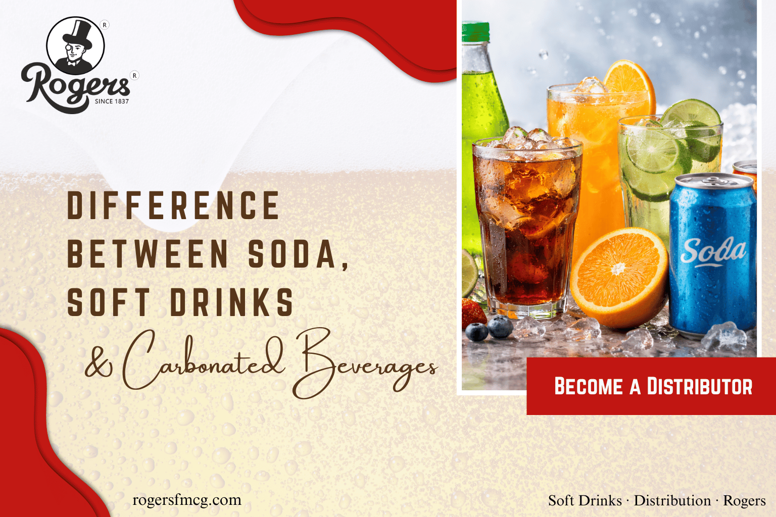 Difference Between Soda, Soft Drinks & Carbonated Beverages